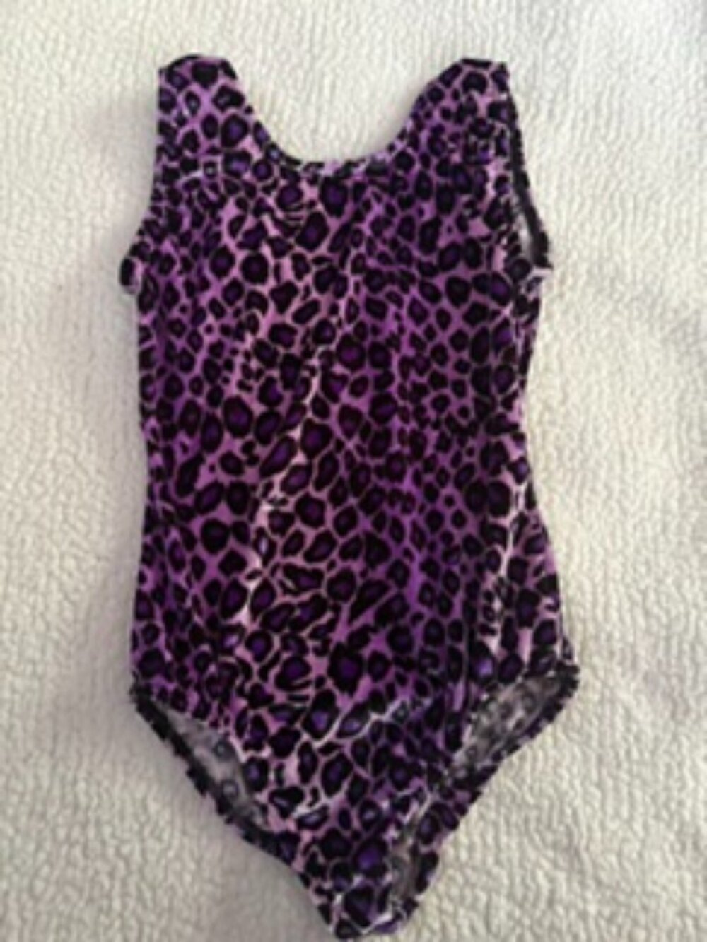 Purple leopard print leo